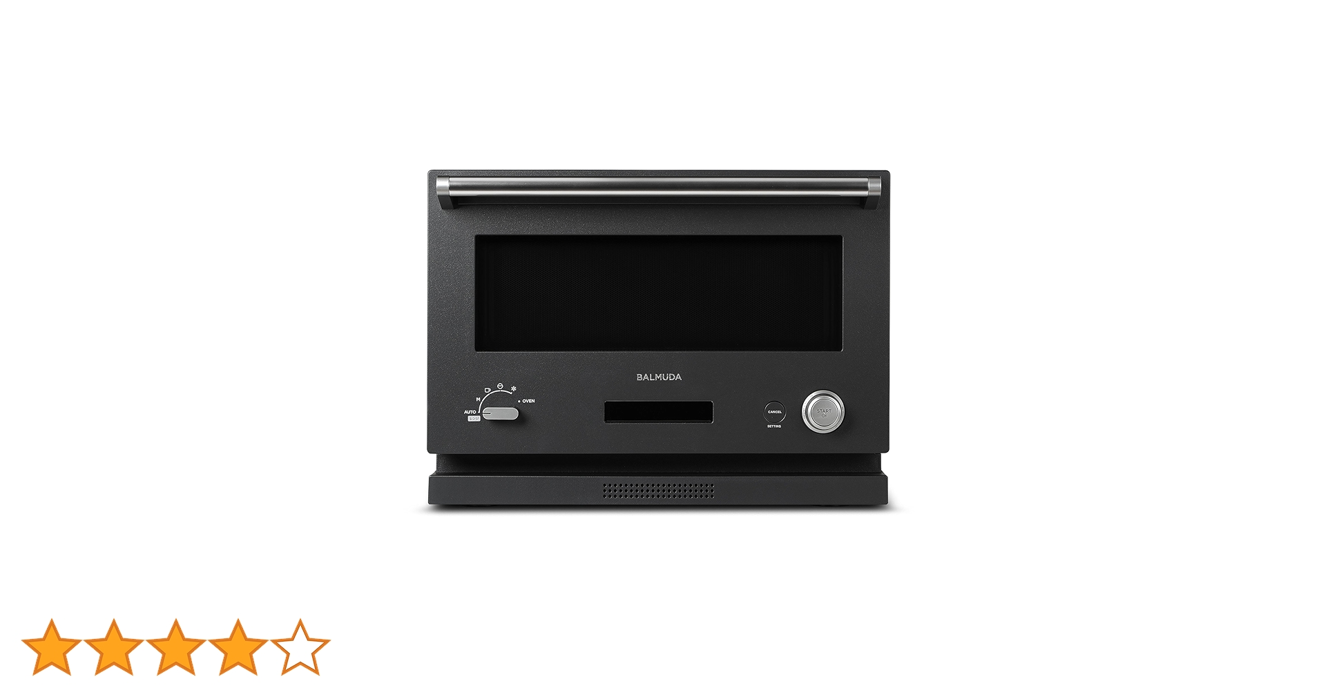 Amazon | バルミューダ ザ・レンジ オーブンレンジ ブラック BALMUDA